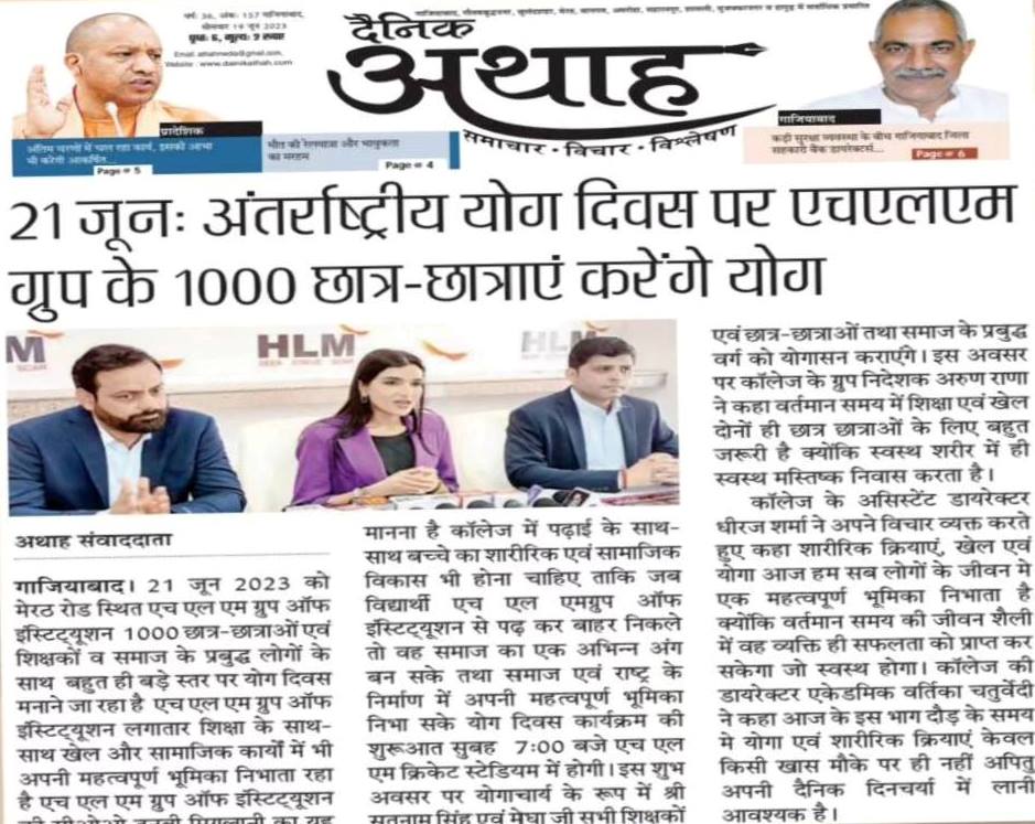 Pre-event Press Conference about the Grand Yoga