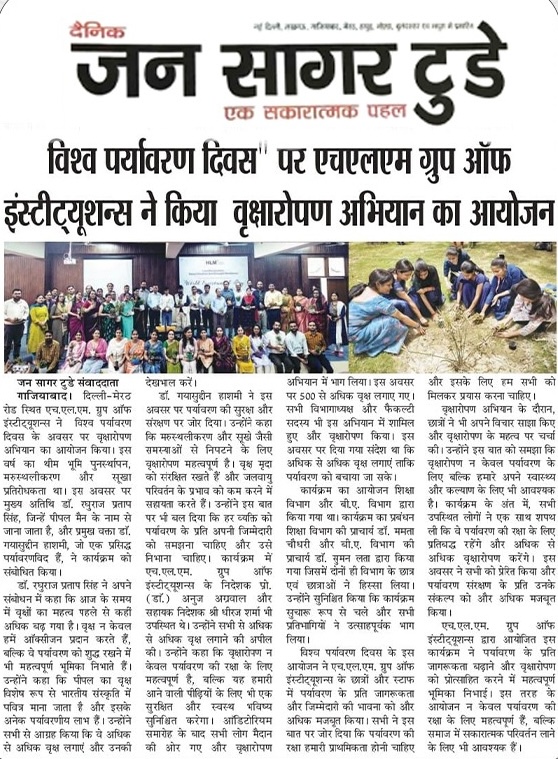 World Environment Day Tree-Planting Campaign