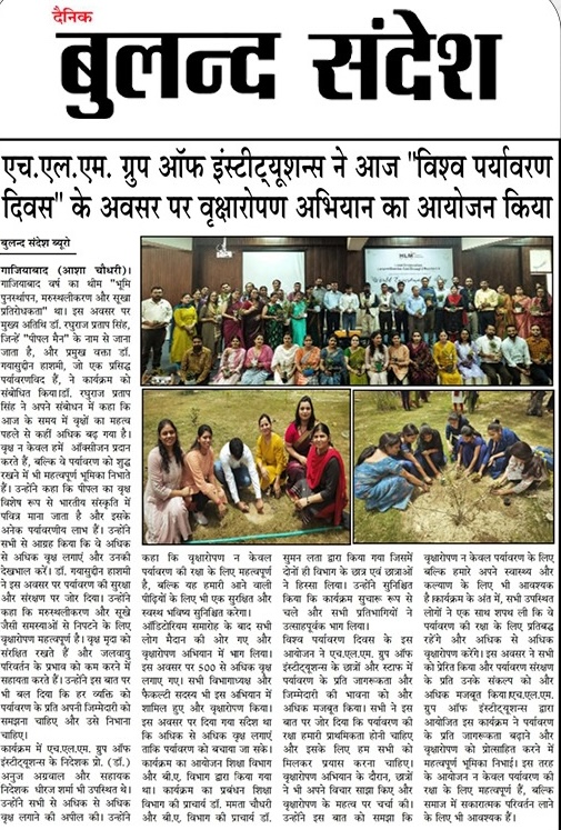 World Environment Day Tree-Planting Campaign